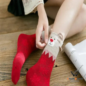 Cute Santa Claus Christmas Socks