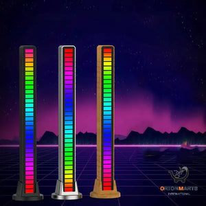 Sound Activated LED Strip Light with Colorful RGB Tube