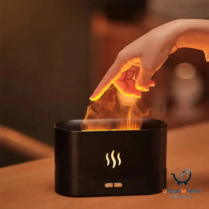 Fire Flame Aroma Diffuser - Ultrasonic Humidifier