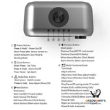 Bedside Wireless Charging Bluetooth Speaker with Wireless