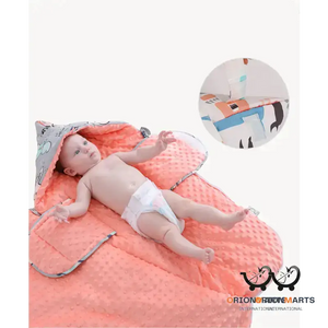 Newborn Baby Blanket Warm Fleece Stroller Cover Quilt
