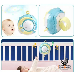 Baby Rattles Crib Mobiles Toy Holder Rotating Mobile Bed
