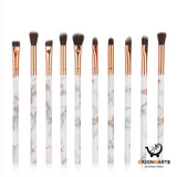10 marble makeup brush sets beauty tools blush eye shadow