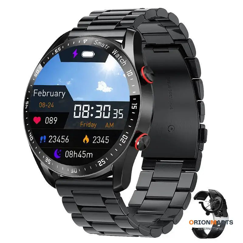 Business Smart Watch with ECG and PPG Monitoring