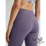 Purple High Waist Yoga Clothes