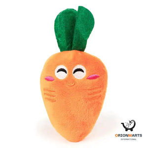 Carrot Plush Pet Dog Toy