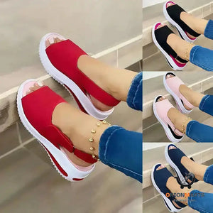 Velcro Fish Mouth Women’s Sandals