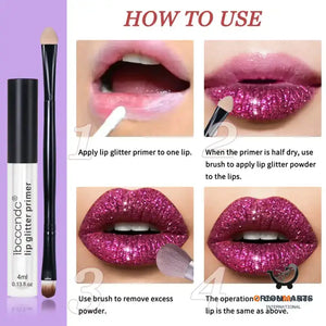 Cool Color Lipstick Glitter Set