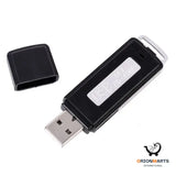 Mini Voice Recorder USB 8GB with Mic Rechargeable Digital