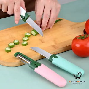 2-in-1 Peeler and Fruit Knife