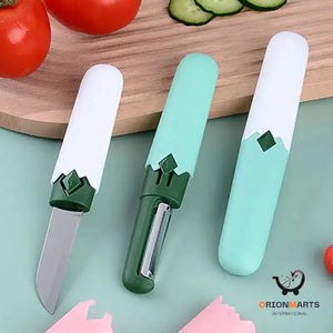 2-in-1 Peeler and Fruit Knife