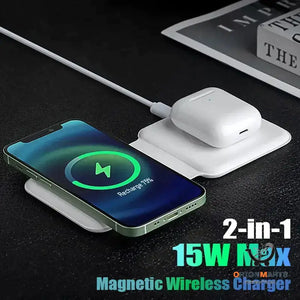 3-in-1 Magnetic Wireless Charger for Mobile and Watch