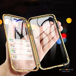 iPhone 14 Double-Sided HD Tempered Glass Case