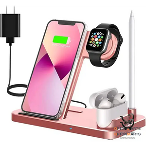 Quick-Charge 15W 4-in-1 Wireless Charger