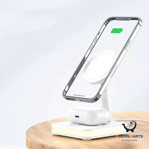 3-in-1 Wireless Charger Stand for iPhone and AirPods