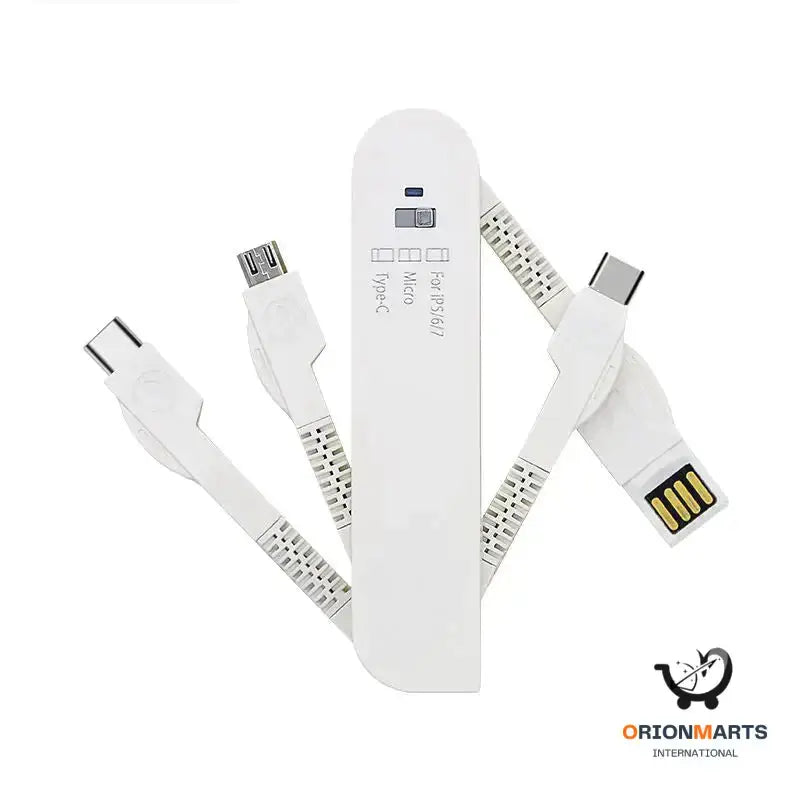 3-in-1 Folding Data Cable