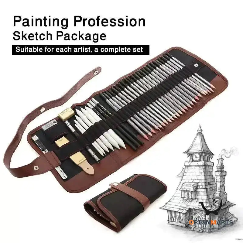 39-piece Sketch Drawing Pencil Set