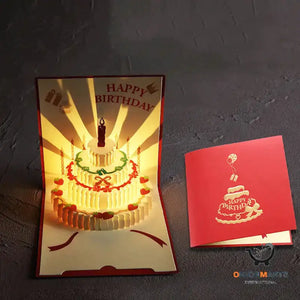 3D Birthday Card with Music and Light