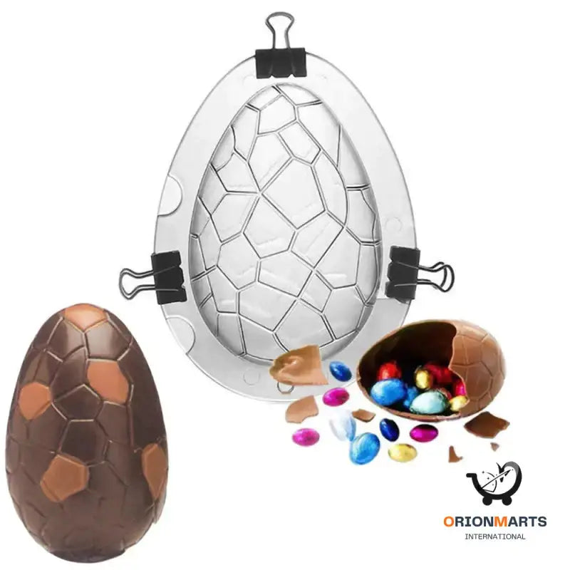 3D Easter Egg Surprise Chocolate Mold