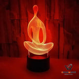 3D Meditation Night Lamp