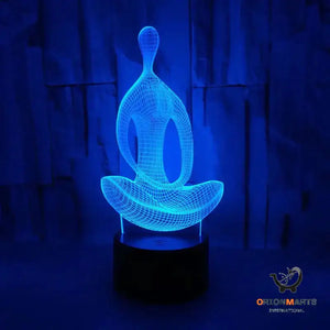 3D Meditation Night Lamp