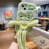 3D Plush Frog Phone Case