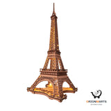 Eiffel Tower 3D Puzzle with Light Shows