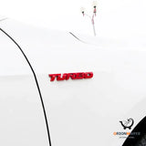 3D Stereo Car Sticker Turbo Car Decal