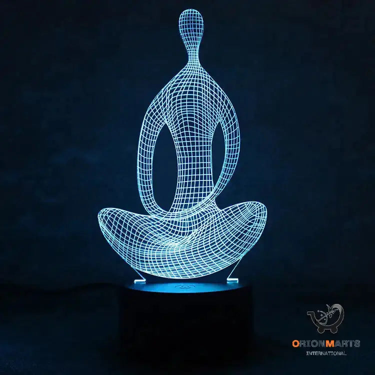 3D Color Changing Acrylic Night Light