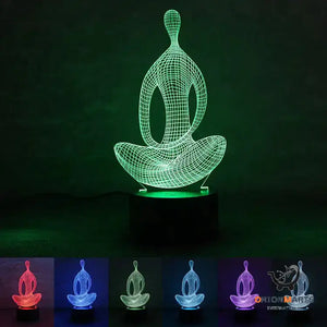 3D Color Changing Acrylic Night Light