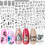 Summer Love Nail Art Stickers