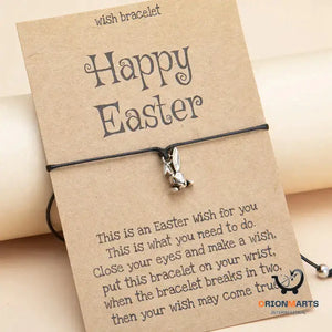 Easter Rabbit Blessing Card