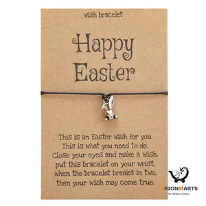 Easter Rabbit Blessing Card