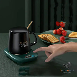 Smart USB Cup Heater - Adjustable Heating Coaster for Tea