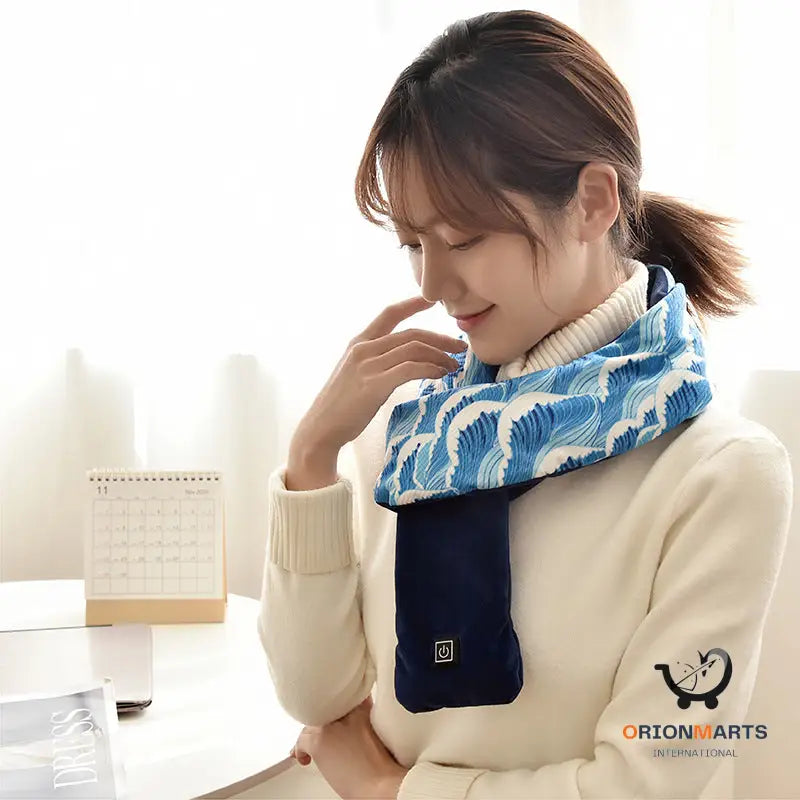 Adjustable Heating Scarf with Smart Temperature