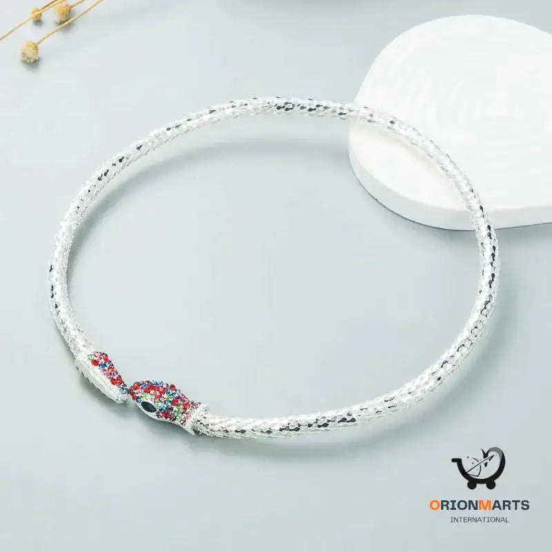 Adjustable Serpentine Collar Clavicle Chain