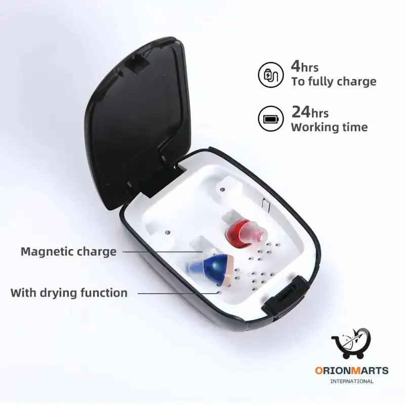 Rechargeable Hearing Amplifier - Invisible Mini Digital Aid