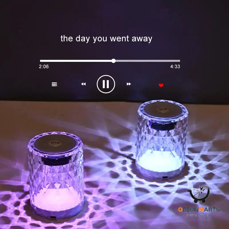 Intelligent AI Bluetooth Speaker with Colorful Light