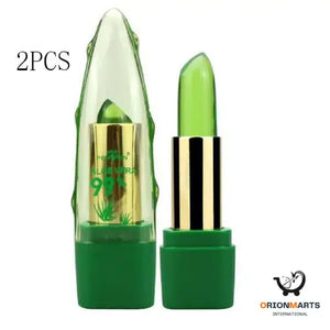 Aloe Vera Gel Color Changing Lipstick Gloss Moisturizer