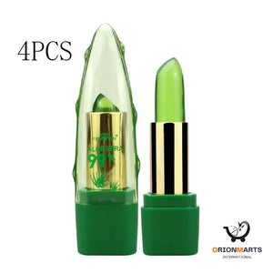 Aloe Vera Gel Color Changing Lipstick Gloss Moisturizer