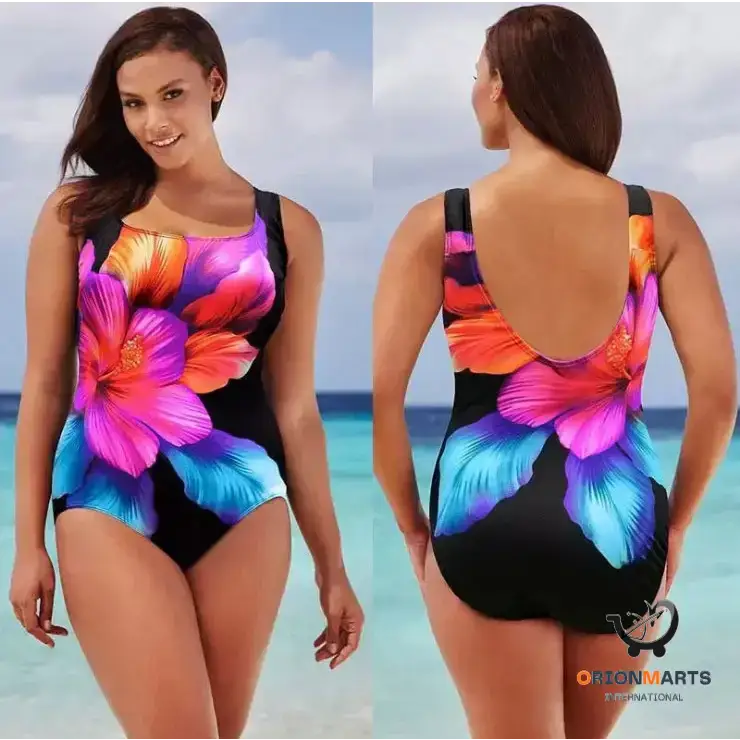 Amazon Positioning Print Swimsuit