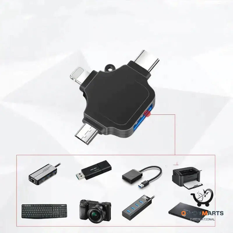 Three-in-one OTG Adapter Connector