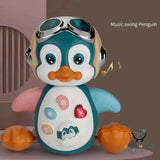 Cute Electric Dancing Penguin Toy