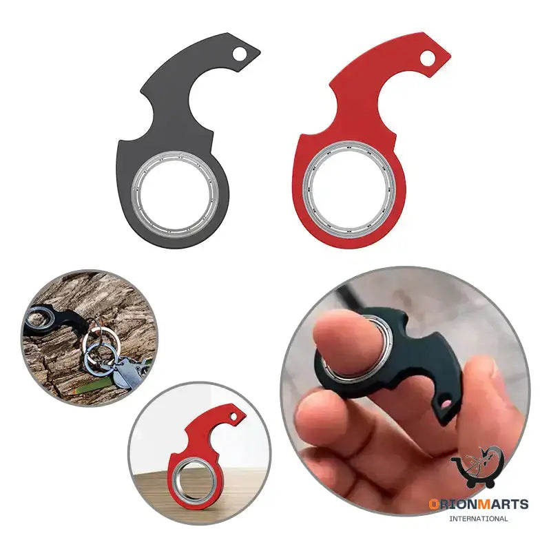 Creative Fidget Spinner Toy Keychain Hand Spinner