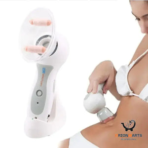Portable Anti-Cellulite Massager with Vacuum Cans