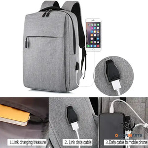 Anti-Theft USB Backpack