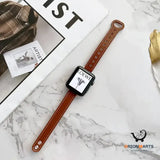 Small Leather Strap for Apple Watch Series 7