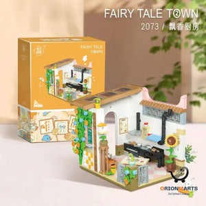 Mini Street View Building Block Set for Girls
