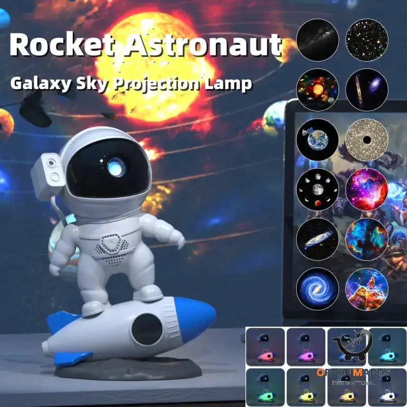 Galaxy Rocket Projector Lamp