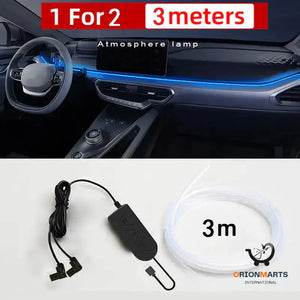 Car LED Strip Lights with Remote Control